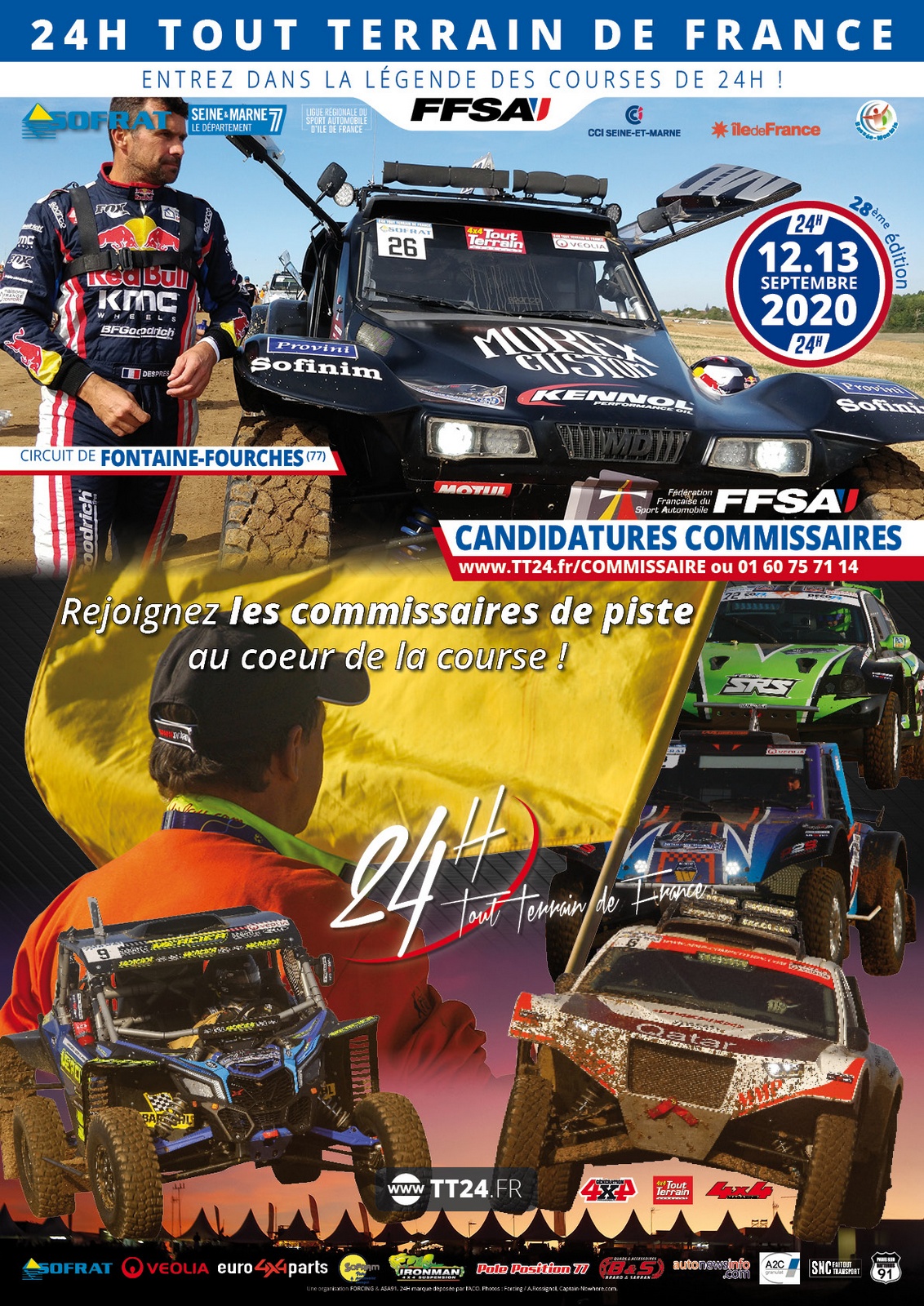 Inscription commissaires 24H TT